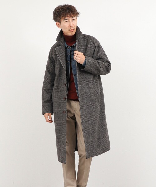 NOLLEY’S（ノーリーズ）の「《ビジカジ対応》シングルチェスターコート 26AW（その他アウター・メンズ・ブラウン系その他・L/M/S）」の15枚目の写真