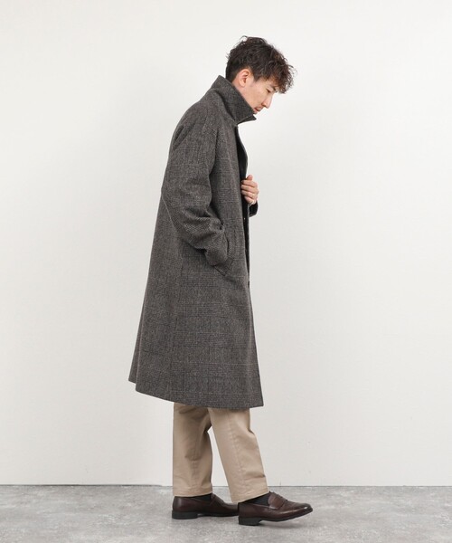 NOLLEY’S（ノーリーズ）の「《ビジカジ対応》シングルチェスターコート 26AW（その他アウター・メンズ・ブラウン系その他・L/M/S）」の17枚目の写真