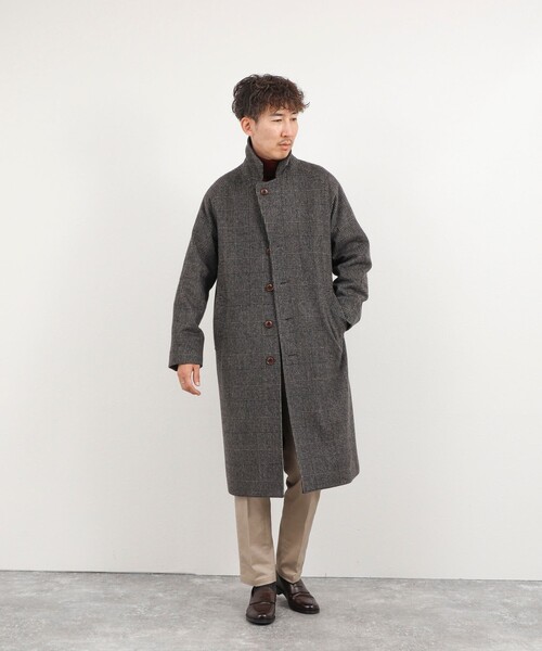 NOLLEY’S（ノーリーズ）の「《ビジカジ対応》シングルチェスターコート 26AW（その他アウター・メンズ・ブラウン系その他・L/M/S）」の20枚目の写真