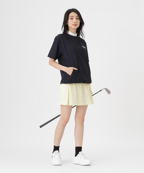 PEARLY GATES（パーリーゲイツ）の「【PEARLY GATES】4WAY高通気Woven半袖スニードTシャツ (WOMENS)（その他トップス・レディース・ネイビー/ブルー・LARGE/SMALL/MEDIUM）」の18枚目の写真