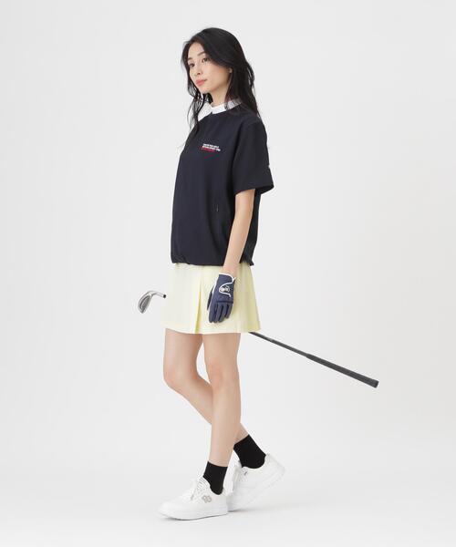 PEARLY GATES（パーリーゲイツ）の「【PEARLY GATES】4WAY高通気Woven半袖スニードTシャツ (WOMENS)（その他トップス・レディース・ネイビー/ブルー・LARGE/SMALL/MEDIUM）」の17枚目の写真