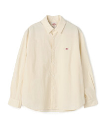 Women's Cotton Typewriter Wrinkled Shirt