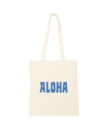 GREENROOM（グリーンルーム）の「【GREENROOM / グリーンルーム】KOJI TOYODA ALOHA LOGO DAILY TOTE BAG（トートバッグ）」