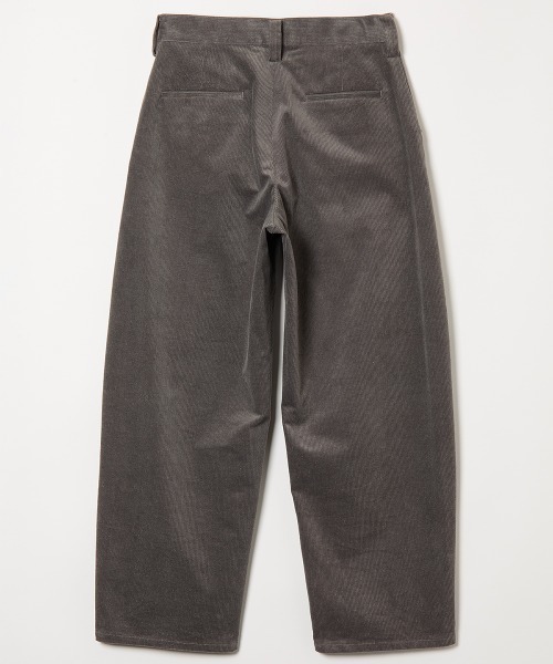 soduk（スドーク）の「triangle pocket trousers / トライアングルポケットトラウザー（その他パンツ・レディース・グレー/ブラウン・SMALL/MEDIUM）」の6枚目の写真
