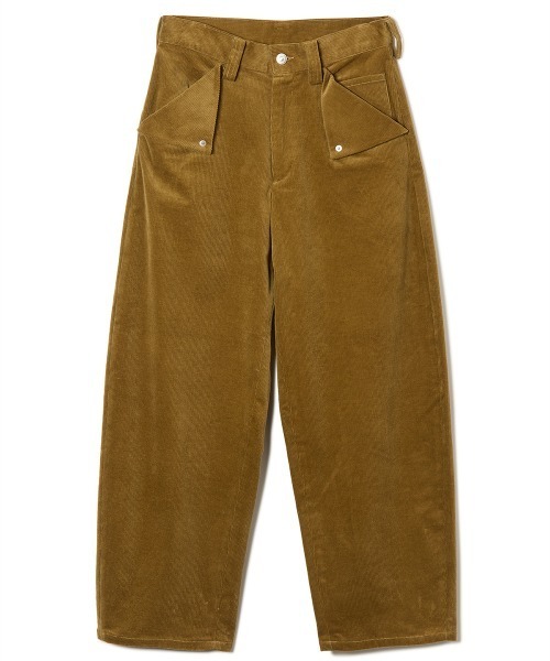 soduk（スドーク）の「triangle pocket trousers / トライアングルポケットトラウザー（その他パンツ・レディース・グレー/ブラウン・SMALL/MEDIUM）」の7枚目の写真