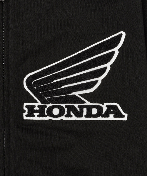 PHYPS MOTORCYCLE(フィップスモーターサイクル)の「ブークレパッチスウェットフーディージップアップ ブラック(パーカー・メンズ・その他・SMALL/MEDIUM/LARGE/X-LARGE)」の4枚目の写真