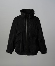 MAISON SPECIAL（メゾンスペシャル）の「《UNISEX》3Dカッティングモールデニムプライムオーバーマウンテンパーカー Three-dimensional Cutting Moleskin Denim Prime-Over Mountain Parka【MAISON SPECIAL メゾンスペシャル】（ブルゾン）」
