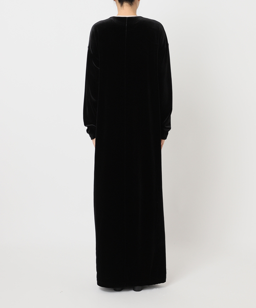 CITYSHOP（シティーショップ）の「《追加4》VELVET U/N DRESS：ワンピース（ワンピース・レディース・ベージュ/ネイビー・38/36）」の12枚目の写真