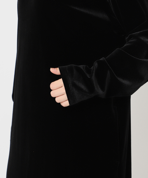 CITYSHOP（シティーショップ）の「《追加4》VELVET U/N DRESS：ワンピース（ワンピース・レディース・ベージュ/ネイビー・38/36）」の17枚目の写真