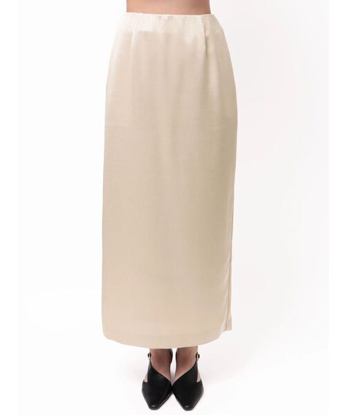 LAGUNAMOON(ラグナムーン)の「LADYフォルムペプラムセットアップ(ワンピース・レディース・ベージュ/ブラック・MEDIUM/SMALL)」の12枚目の写真