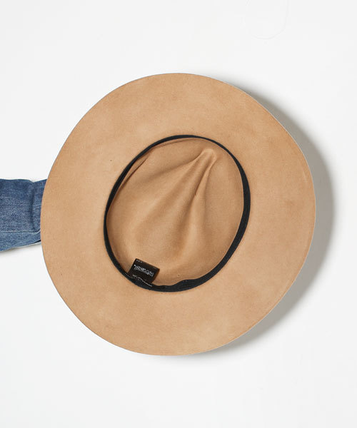 NANO universe(ナノユニバース)の「Wool Long Brim Hat 1(ハット・メンズ・ブラウン/キャメル/ブラック・FREE)」の10枚目の写真