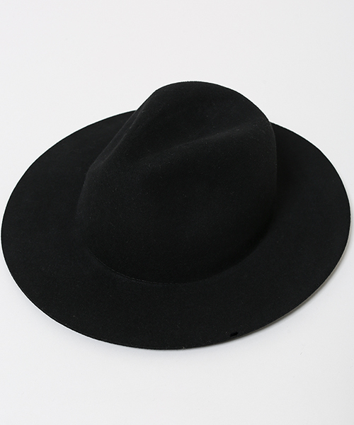 NANO universe(ナノユニバース)の「Wool Long Brim Hat 1(ハット・メンズ・ブラウン/キャメル/ブラック・FREE)」の4枚目の写真
