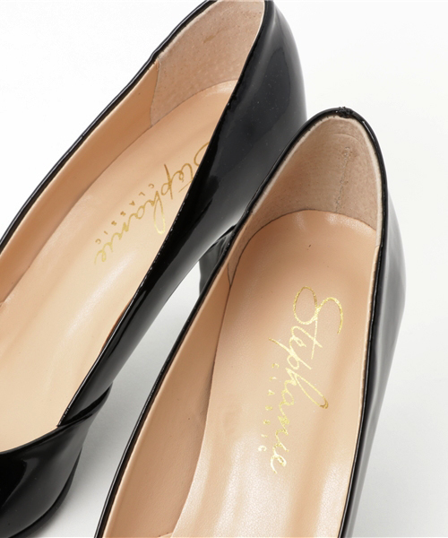 Banner Barrett（バナーバレット）の「Stephanie　エナメルパンプス（パンプス・レディース・ブラック/ベージュ・38/36/37）」の4枚目の写真