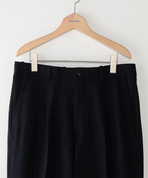 Steven Alan（スティーブンアラン）の「＜Steven Alan＞ 2W/ST WL S/BG TAPERED JST/ﾊﾟﾝﾂ（スラックス・メンズ・ダークグレー/ネイビー・MEDIUM/SMALL/LARGE/X-LARGE）」の6枚目の写真