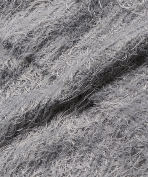 GLOBAL WORK（グローバルワーク）の「【キッズ】フェザーヤーンスヌード/726265（ストール/ショール・キッズ・ライトピンク/グレー・FREE）」の4枚目の写真