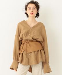 Another Edition | リネンスタンドカラーシャツ(シャツ/ブラウス)