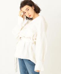 Another Edition | 【追加予約】リネンスタンドカラーシャツ(シャツ/ブラウス)