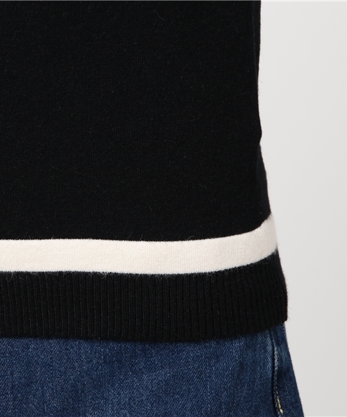 SLY（スライ）の「BI COLOR PUFF HG TOPS（ニット/セーター・レディース・ブラック/オフホワイト/トップグレー・2/1）」の9枚目の写真