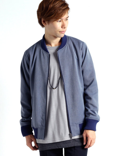 MONO-MART（モノマート）の「オーバーサイズドロップショルダー サイドスリット ヘムラインカットソー/TRストレッチ（Tシャツ/カットソー・メンズ・ライトグレー/ダークネイビー/オフホワイト/ブラック/チャコール/ベージュ/ボルドー/インディゴブルー・FREE）」の10枚目の写真