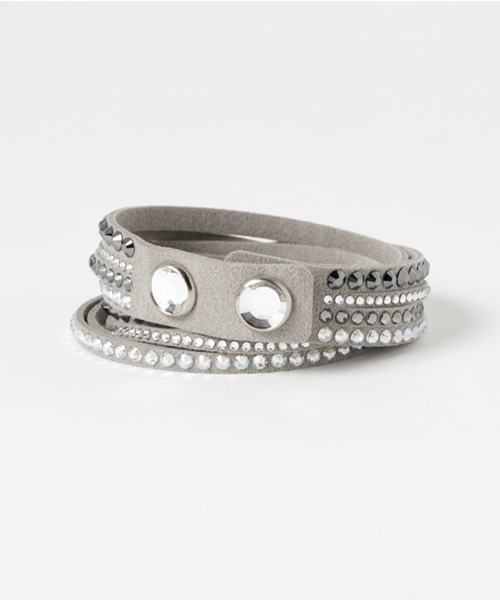 SWAROVSKI（スワロフスキー）の「Slake Deluxe Gray ブレスレット 