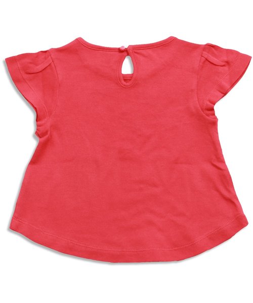 Petit jam（プチジャム）の「2柄モチーフAラインＴシャツ（Tシャツ/カットソー・キッズ・レッド/アイボリー・80/90/95/110/130/100/120）」の9枚目の写真