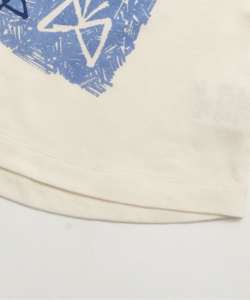 Petit jam（プチジャム）の「2柄モチーフAラインＴシャツ（Tシャツ/カットソー・キッズ・レッド/アイボリー・80/90/95/110/130/100/120）」の5枚目の写真