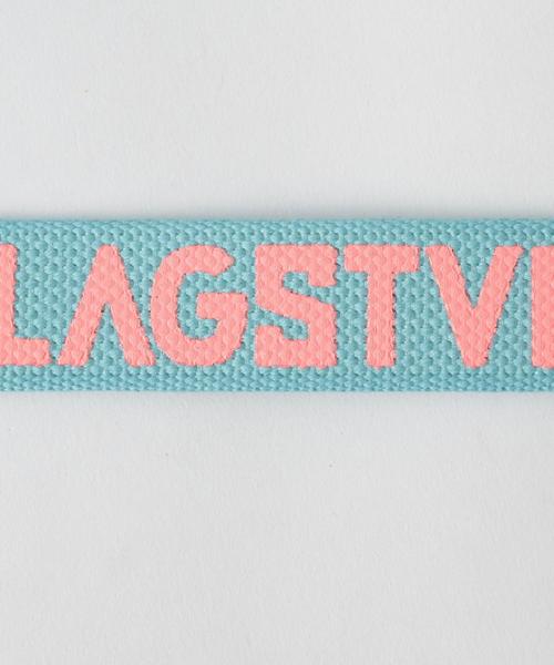FLAGSTUFF(フラグスタフ)の「<FLAGSTUFF> LOGO BELT/ベルト(ベルト・メンズ・ホワイト/ブラック/ライトブルー/ライラック・FREE)」の7枚目の写真