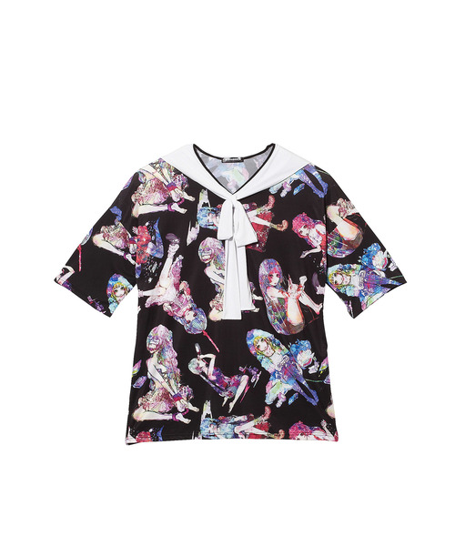 ankoROCK（アンコロック）の「ダーティーガールズオールスターセーラーＴシャツ -メガビッグ-（Tシャツ/カットソー・メンズ・A・ONE SIZE）」の10枚目の写真