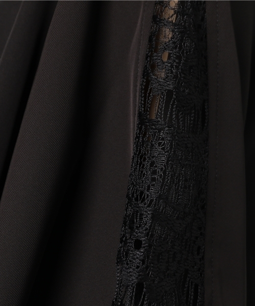 Fashion Letter(ファッションレター)の「フレア袖 結婚式パンツドレス(パンツドレス・レディース・ネイビー/ベージュ/ブラック/ブルー系その他・L/S/M/LL/3L/4L)」の18枚目の写真