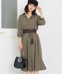 N.（N. Natural Beauty Basic） | シャツガウンワンピース(シャツワンピース)