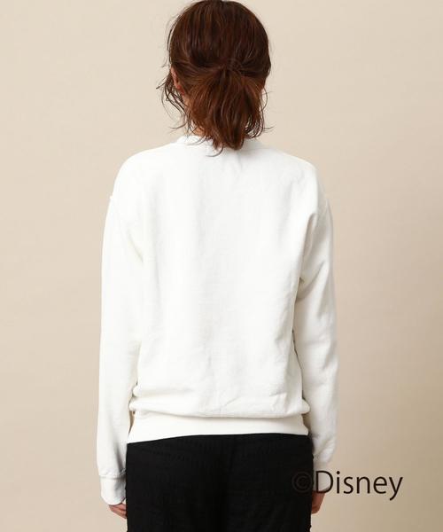 GOOD SPEED（グッドスピード）の「【WEB限定】Good Speed MICKEY裏毛プルオーバー〈グッドスピード〉（Tシャツ/カットソー・レディース・グレー/オフホワイト・FREE）」の17枚目の写真