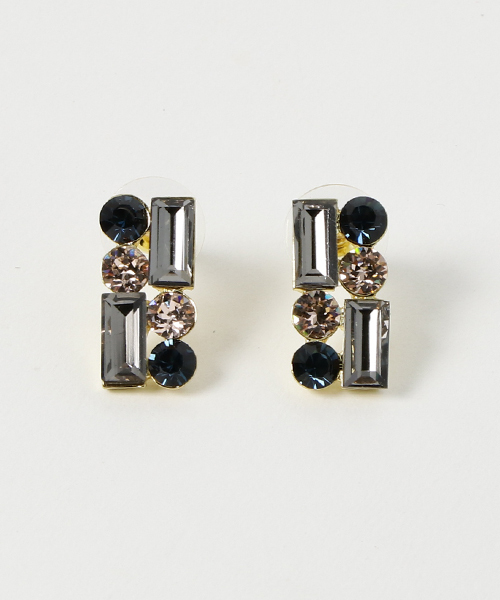 petitcro（プティクロ）の「クラシック　ピアス（ピアス（両耳用）・レディース・ブラックミックス・ONE SIZE）」の3枚目の写真