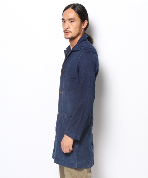 BEAMS(ビームス)の「Gypsy&sons / INDIGO COAT(その他アウター・メンズ・ブルー・MEDIUM/LARGE)」の2枚目の写真
