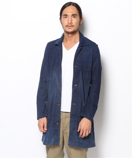 BEAMS(ビームス)の「Gypsy&sons / INDIGO COAT(その他アウター・メンズ・ブルー・MEDIUM/LARGE)」の4枚目の写真