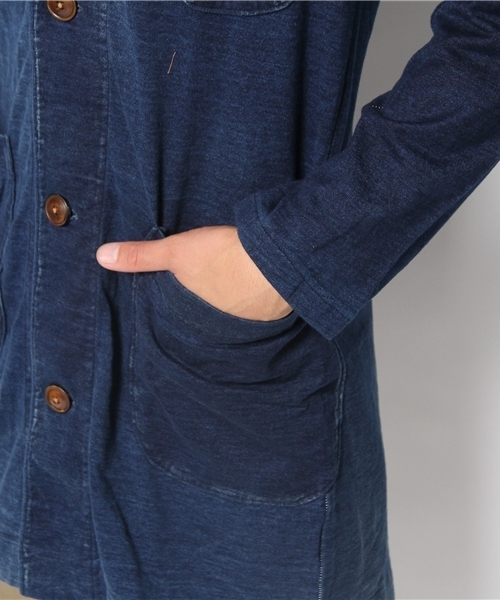 BEAMS(ビームス)の「Gypsy&sons / INDIGO COAT(その他アウター・メンズ・ブルー・MEDIUM/LARGE)」の6枚目の写真