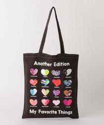 Another Edition | HEART PRINT BAG (M)(トートバッグ)