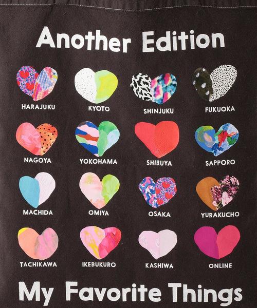 Another Edition（アナザーエディション）の「HEART PRINT BAG (M)（トートバッグ・レディース・その他・FREE）」の5枚目の写真
