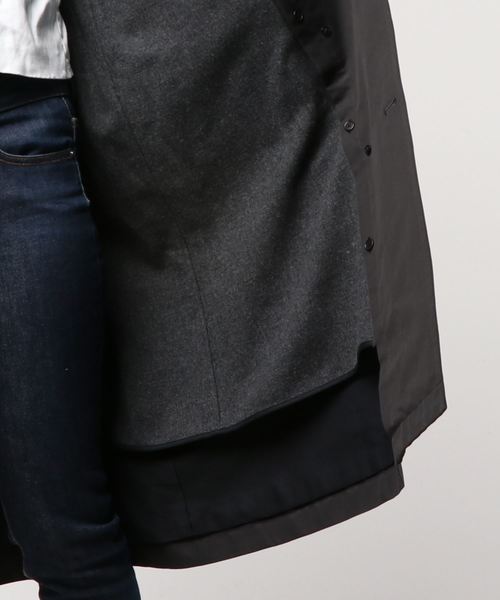 MARGARET HOWELL（マーガレットハウエル）の「COTTON TWILL COATING（トレンチコート・レディース・モカ/ベージュ・2/1/3）」の5枚目の写真