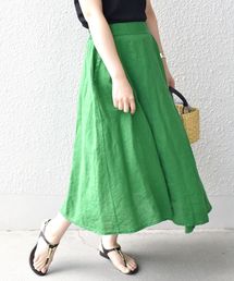 liflattie ships | liflattie ships:リネンヘムスカート◆(スカート)