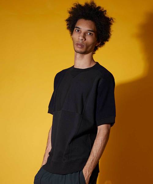 パッチワークスウェットtee Tシャツ カットソー United Tokyo