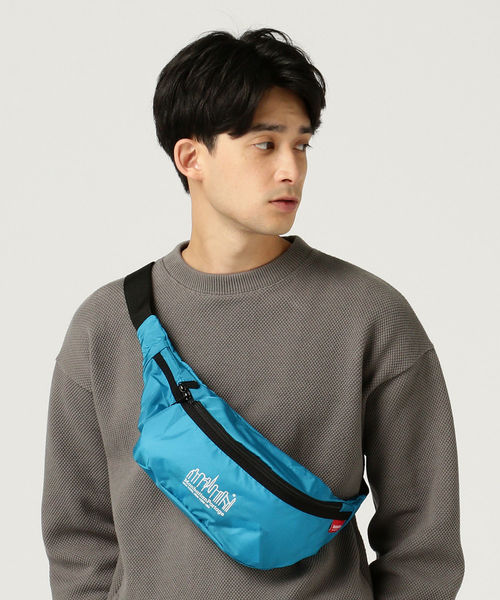 B:MING by BEAMS（ビーミングバイビームス）の「Manhattan Portage / 1100 CORDULA(R) Lite Collection（ボディバッグ/ウエストポーチ・メンズ・ブラック/パープル/イエロー/サックスブルー/グレー・ONE SIZE）」の17枚目の写真