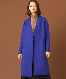 UNITED TOKYO | Vネックノーカラーコート(その他アウター)