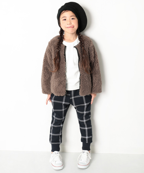 devirock(デビロック)の「まるで着る毛布 裏シャギー裾リブパンツ 裏起毛(その他パンツ・キッズ・ブラック/ネイビー/カーキ/カモフラージュ/ブラック系その他/ブルー系その他/パープル系その他/ヘザーチャコール/ブラック系その他2/ブラック系その他3・110cm/100cm/120cm/130cm/140cm/150cm/160cm)」の17枚目の写真