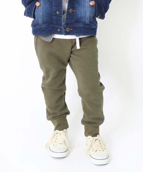 devirock(デビロック)の「まるで着る毛布 裏シャギー裾リブパンツ 裏起毛(その他パンツ・キッズ・ブラック/ネイビー/カーキ/カモフラージュ/ブラック系その他/ブルー系その他/パープル系その他/ヘザーチャコール/ブラック系その他2/ブラック系その他3・110cm/100cm/120cm/130cm/140cm/150cm/160cm)」の7枚目の写真