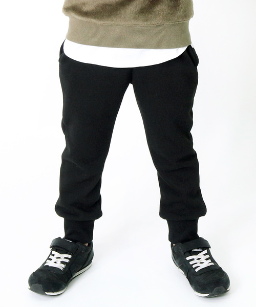 devirock(デビロック)の「まるで着る毛布 裏シャギー裾リブパンツ 裏起毛(その他パンツ・キッズ・ブラック/ネイビー/カーキ/カモフラージュ/ブラック系その他/ブルー系その他/パープル系その他/ヘザーチャコール/ブラック系その他2/ブラック系その他3・110cm/100cm/120cm/130cm/140cm/150cm/160cm)」の2枚目の写真