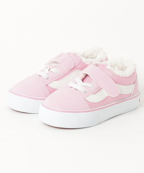 Vans バンズ の キッズ Vans ヴァンズ Old Skool 12 14 オールドスクール V36baby Boa Pink スニーカー Wear
