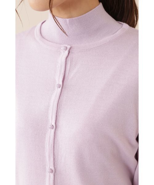 NATURAL BEAUTY（ナチュラルビューティー）の「ウールアンサンブルニット（アンサンブル・レディース・パープル/ブルー/ネイビー/ライトグリーン・36/38）」の21枚目の写真