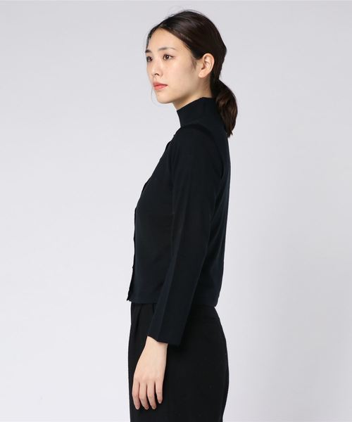 NATURAL BEAUTY（ナチュラルビューティー）の「ウールアンサンブルニット（アンサンブル・レディース・パープル/ブルー/ネイビー/ライトグリーン・36/38）」の5枚目の写真