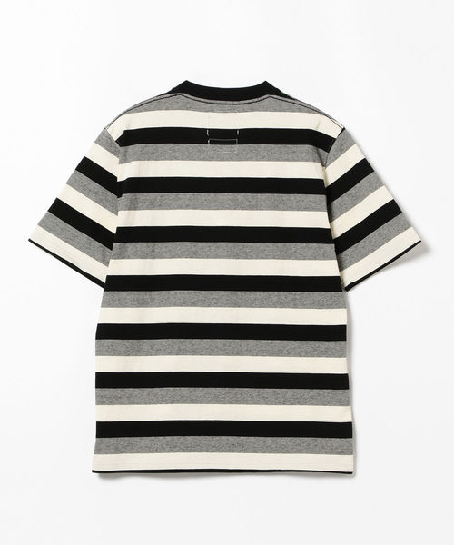 BEAMS PLUS / グラデーション ボーダー ポケット Tシャツ BEAMS PLUS / グラデーション ボーダー ポケット Tシャツ