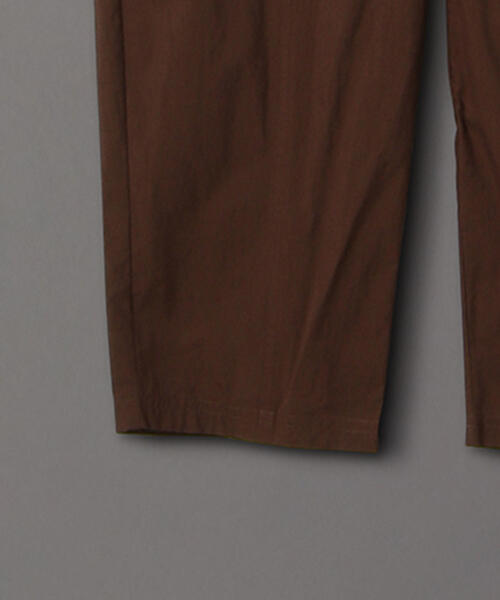 ROKU つなぎ　オールインワン　ロンパース　ブラウン 6（ロク）の「＜6(ROKU)＞SOLID ALL IN ONE/オールインワン